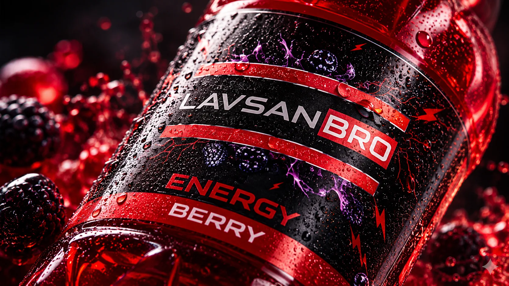 LavsanBRO Drinks Energy Berry